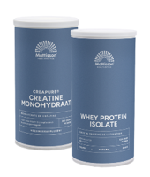 Mattisson HealthStyle Creatine Monohydraat Poeder en Sport Wei Proteïne Poeder Combi Set
