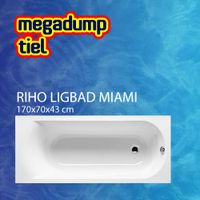 Ligbad Miami 170X70X43 cm Wit Riho - thumbnail