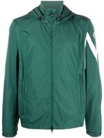 Moncler coupe-vent à patch logo - Vert - thumbnail