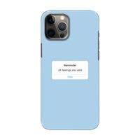 Reminder: Volledig geprint iPhone 12 Hoesje