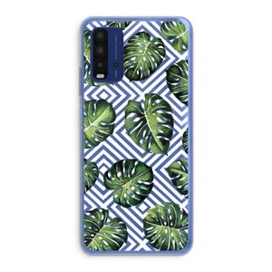 Geometrische jungle: Xiaomi Redmi 9T Transparant Hoesje