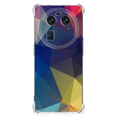 OPPO Find X6 Shockproof Case Polygon Dark OPPO Find X6 Shockproof Case Polygon Dark