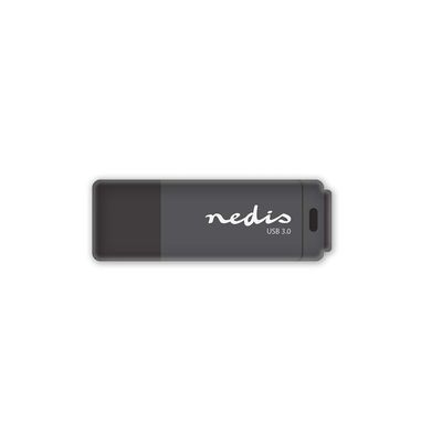Nedis Flash Drive | 128 GB | USB Type-A | 80 MB/s | 10 MB/s | 1 stuks - FDRIU3128BK FDRIU3128BK