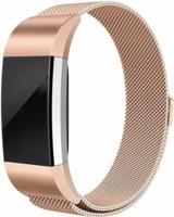 Fitbit Charge 2 Milanese Band - Rose Goud