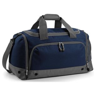 Weekendtas/sporttas navy/grijs 30 liter - Sporttassen