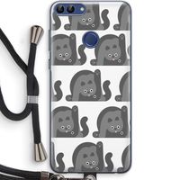 Cats: Huawei P Smart (2018) Transparant Hoesje met koord