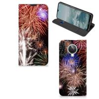 Nokia G10 | G20 Hippe | Standcase | Vuurwerk