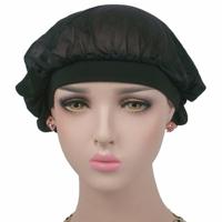 Kokosnoot slaapmutsje airconditioning Cap lange haren Cap brede Band satijn Bonnet (zwart) Kokosnoot slaapmutsje airconditioning Cap lange haren Cap brede Band satijn Bonnet (zwart)