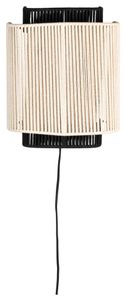 Dutchbone Wandlamp 'Elon' Katoen