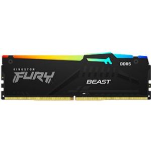 Kingston Technology FURY Beast RGB geheugenmodule 8 GB 1 x 8 GB DDR5 6000 MHz