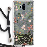Sweet little flowers: LG G7 Thinq Transparant Hoesje met koord