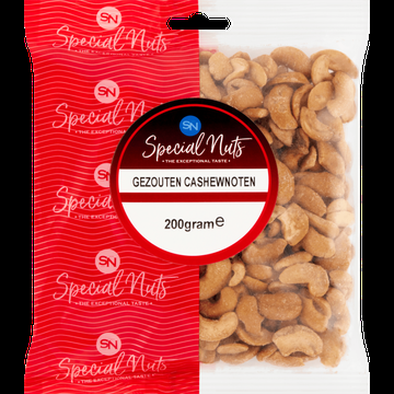 Special Nuts Gezouten Cashewnoten 200 g bij Jumbo