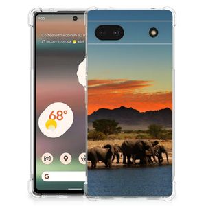 Google Pixel 6A Case Anti-shock Olifanten