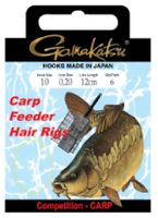 Gamakatsu Bks-3310B Carp Feeder Hair Rigs 70Cm 08-022 mm, 6 st