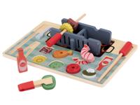 lupilu Houten puzzel (BBQ-set)