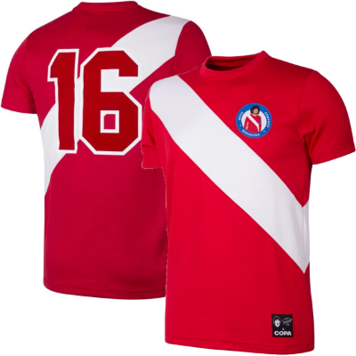 Argentinos Juniors Maradona Retro Voetbalshirt 1976 + 16