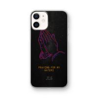 Praying For My Haters: iPhone 12 mini Transparant Hoesje