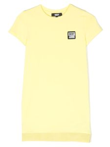 Dkny Kids robe à manches courtes - Jaune