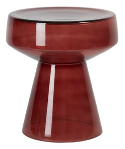 Light & Living Bijzettafel 'Dakwa' Ø37cm, kleur Bordeaux