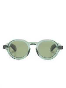 Moscot lunettes de soleil Foygel à monture ronde - Vert