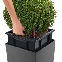 LECHUZA Cubico 40 Box plantenbak Vrijstaand Polypropyleen (PP) Rood Binnen - thumbnail