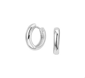 TFT Klapcreolen 2,0 Mm Zilver Gerhodineerd Glanzend
