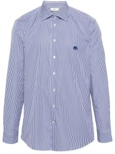 ETRO chemise Pegaso à rayures - Bleu