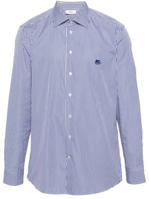 ETRO chemise Pegaso à rayures - Bleu