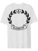 Burberry t-shirt à logo brodé - Blanc - thumbnail