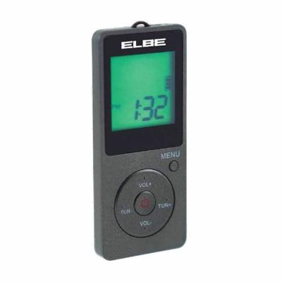 Transistorradio ELBE RF-95 Donker grijs Sportief AM/FM