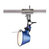 Artemide Tolomeo Micro Pinza klemlamp retrofit blauw