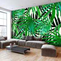 Zelfklevend fotobehang -  Tropische Bladeren  , Premium Print - thumbnail