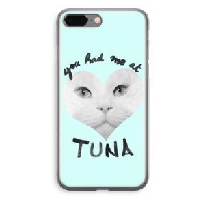 You had me at tuna: iPhone 8 Plus Transparant Hoesje