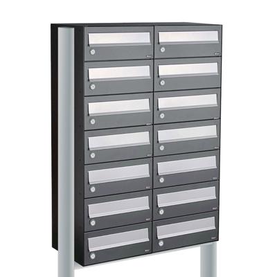 Allux Hive Set 2-Breed, 7-Hoog Op Statief Antraciet - 40030065_2x7s