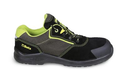 Beta 7223Pek 44-Suede Schoen Met Inzetstukken - 072230144