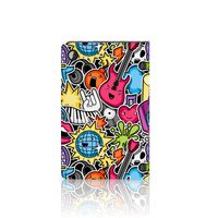 Samsung Galaxy Tab A8 2021/2022 Tablet Hoes met standaard Punk Rock