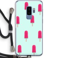 Waterijsje: Samsung Galaxy S9 Plus Transparant Hoesje met koord