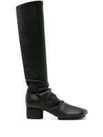 Uma Wang bottes en cuir 50 mm - Noir - thumbnail