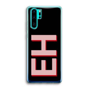 Monogram: Huawei P30 Pro Transparant Hoesje