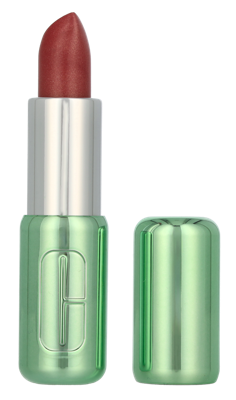Clinique Pop Longwear Shine Lipstick 02 Bare Pop - Brillant Lippenstift 3.9 g Dames