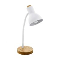 Eglo Landelijke bureaulampVeradal wit met hout - 98832