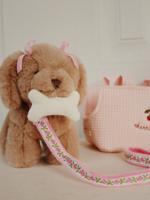 Pluchen puppy Maude KONGES SLOJD rozen