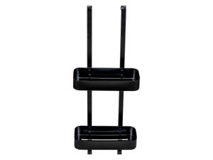 Wenko Douche trolley / wandplank (Zwart, Trolley)