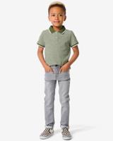 HEMA Kinder broek jogdenim skinny fit grijs (grijs)