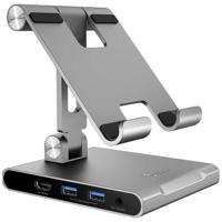 j5create JTS224-N USB-C laptopdockingstation / standaard Geschikt voor merk: Apple Geïntegreerde kaartlezer, USB-C Power Delivery - thumbnail