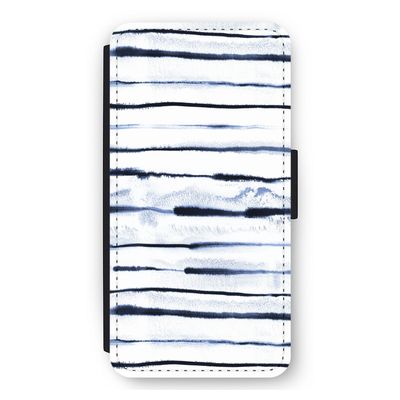 Ink Stripes: iPhone 11 Flip Hoesje