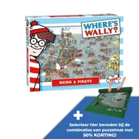 Puzzel wheres wally pirate 1000st