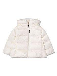 Moncler Enfant doudoune Irina à patch logo - Tons neutres