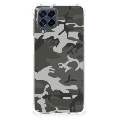 Samsung Galaxy M53 Doorzichtige Silicone Hoesje Army Light Samsung Galaxy M53 Doorzichtige Silicone Hoesje Army Light