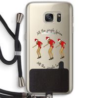 Jingle Ladies: Samsung Galaxy S7 Transparant Hoesje met koord